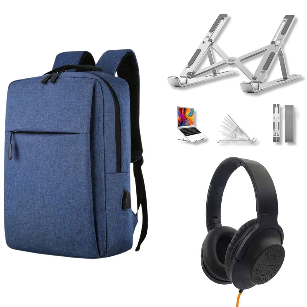 Soporte OEM de Laptop + Mochila + Audífono