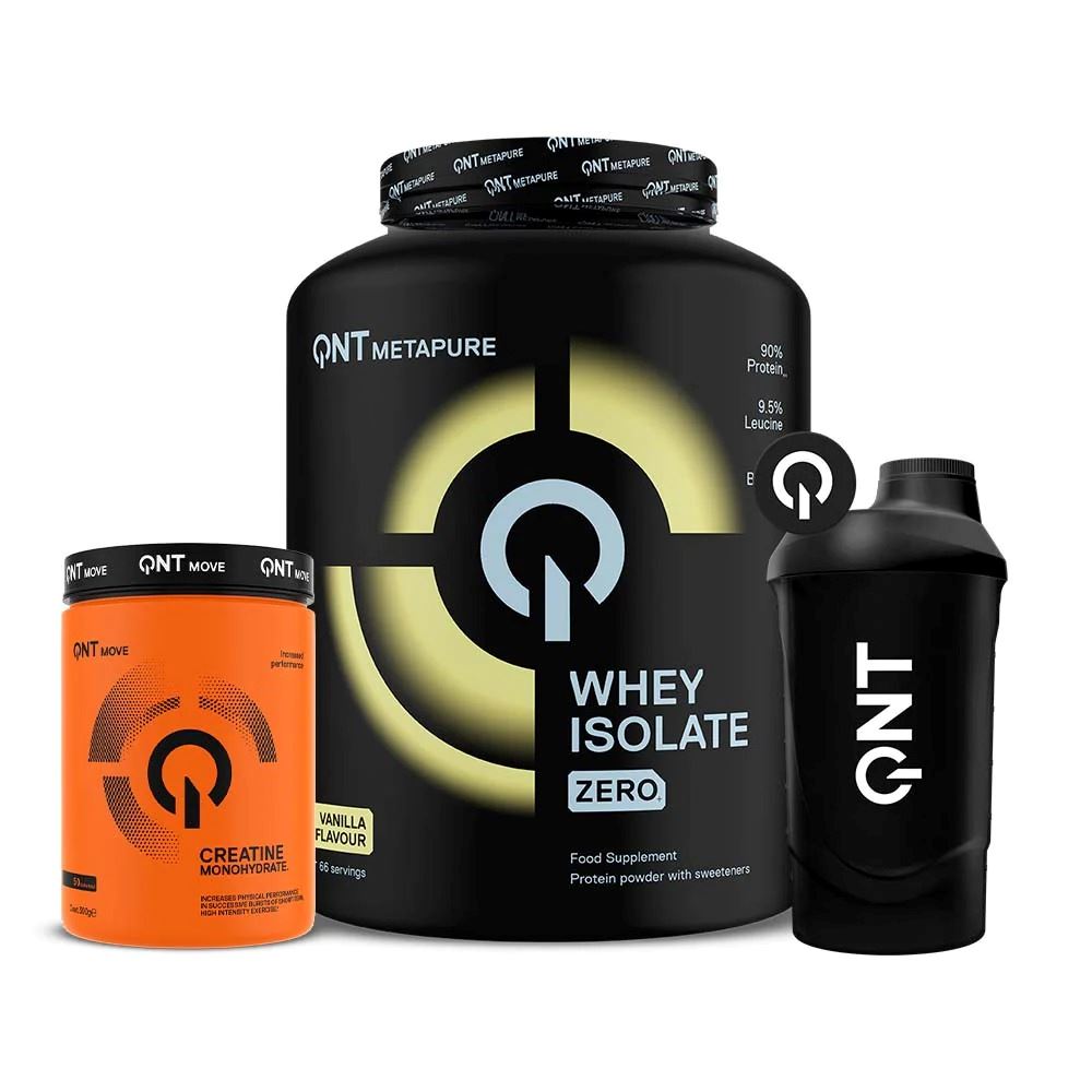 Proteína Isolatada Vai 4.4lb+ Crea300gr Shaker QNT