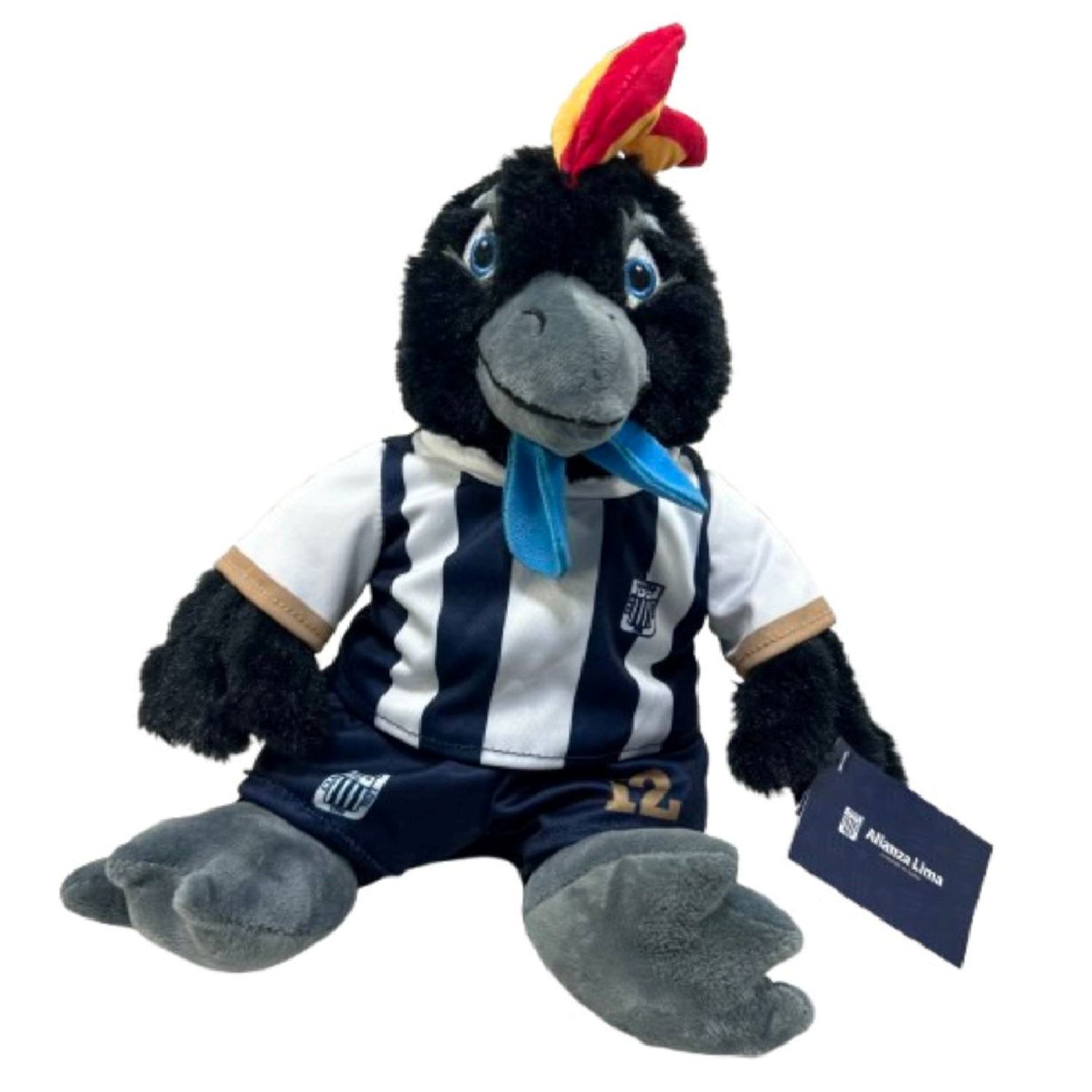 Peluche Gallo Negro - Alianza Lima