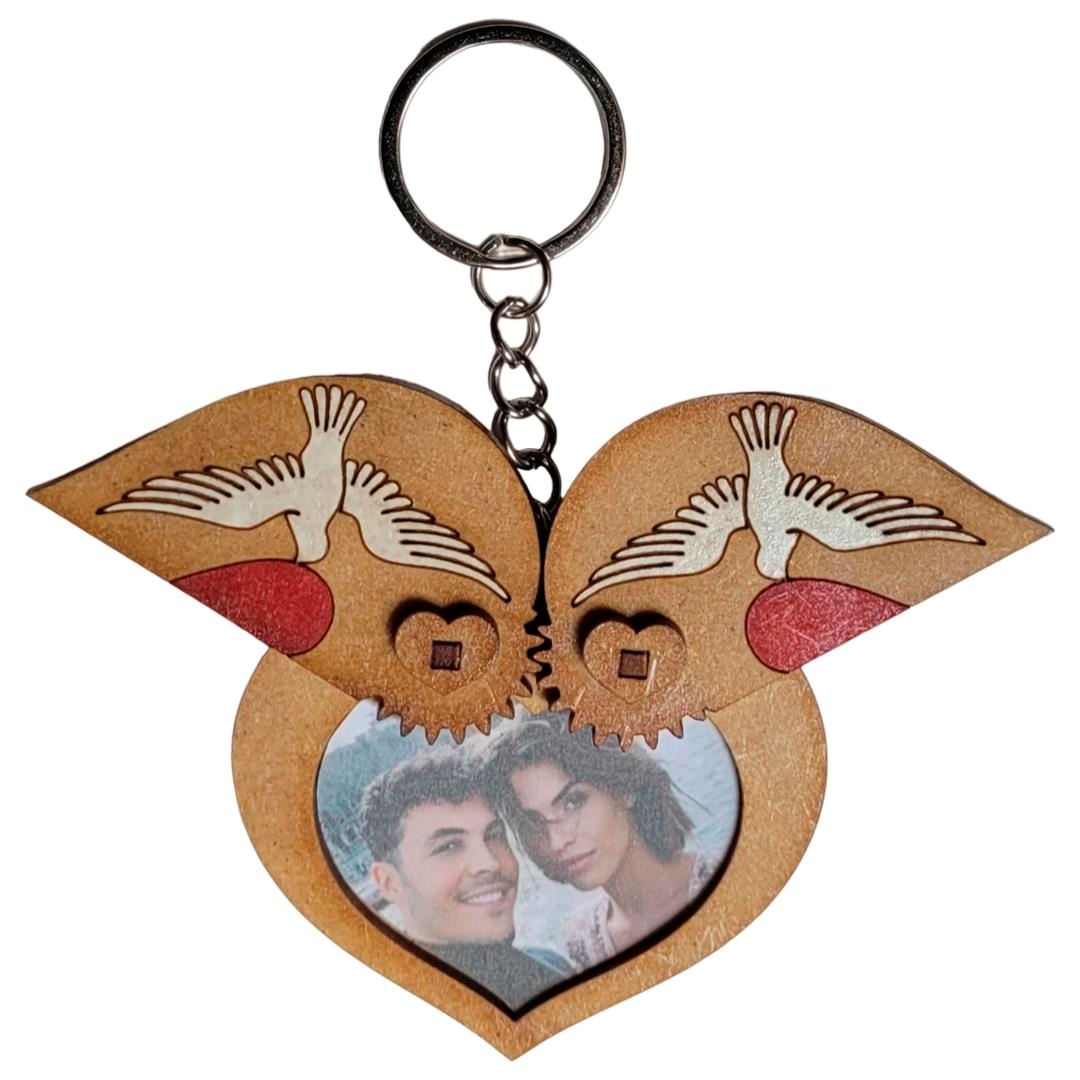 Llavero Corazón Porta-Foto