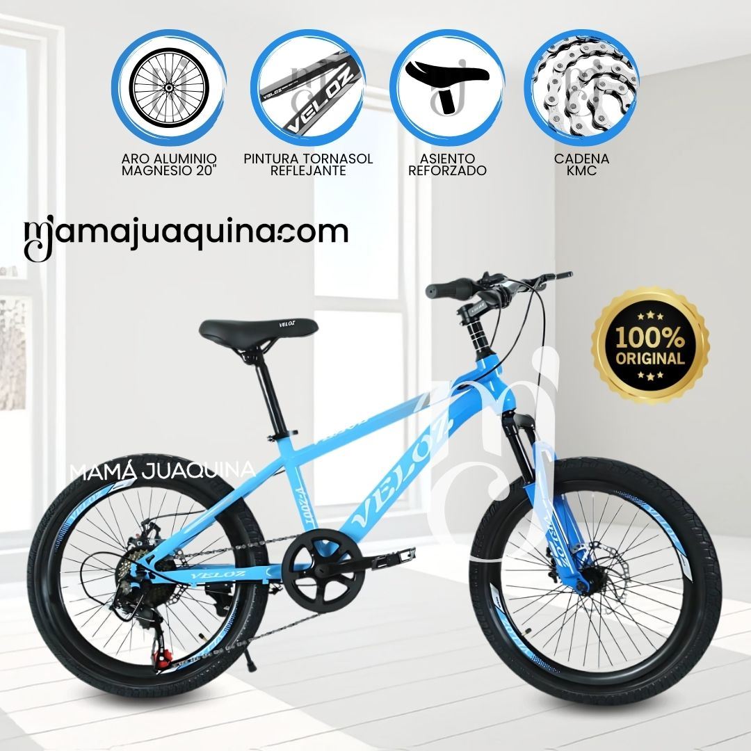 Bicicleta Para Niño Aro 20 «PALMEIRA ALT» Azul