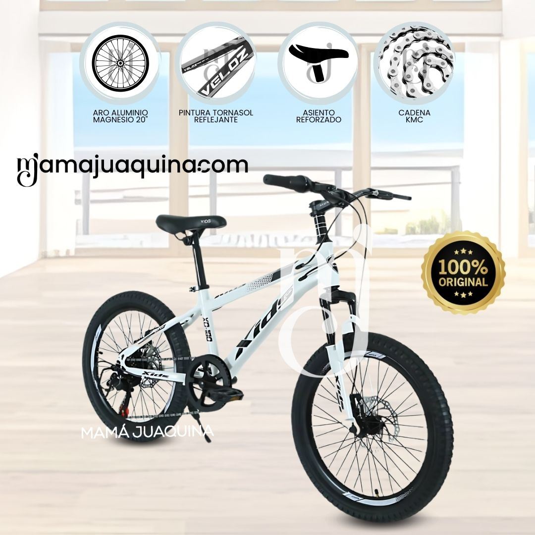 Bicicleta Para Niño Aro 20 «PALMEIRA MIDDLE» Blanco