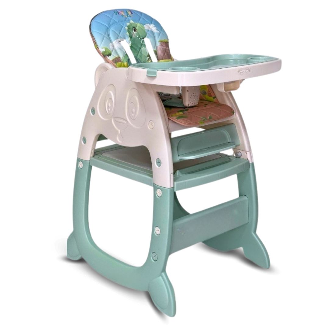 Silla de Comer Musical con Plato «PANDIMAX» Purple