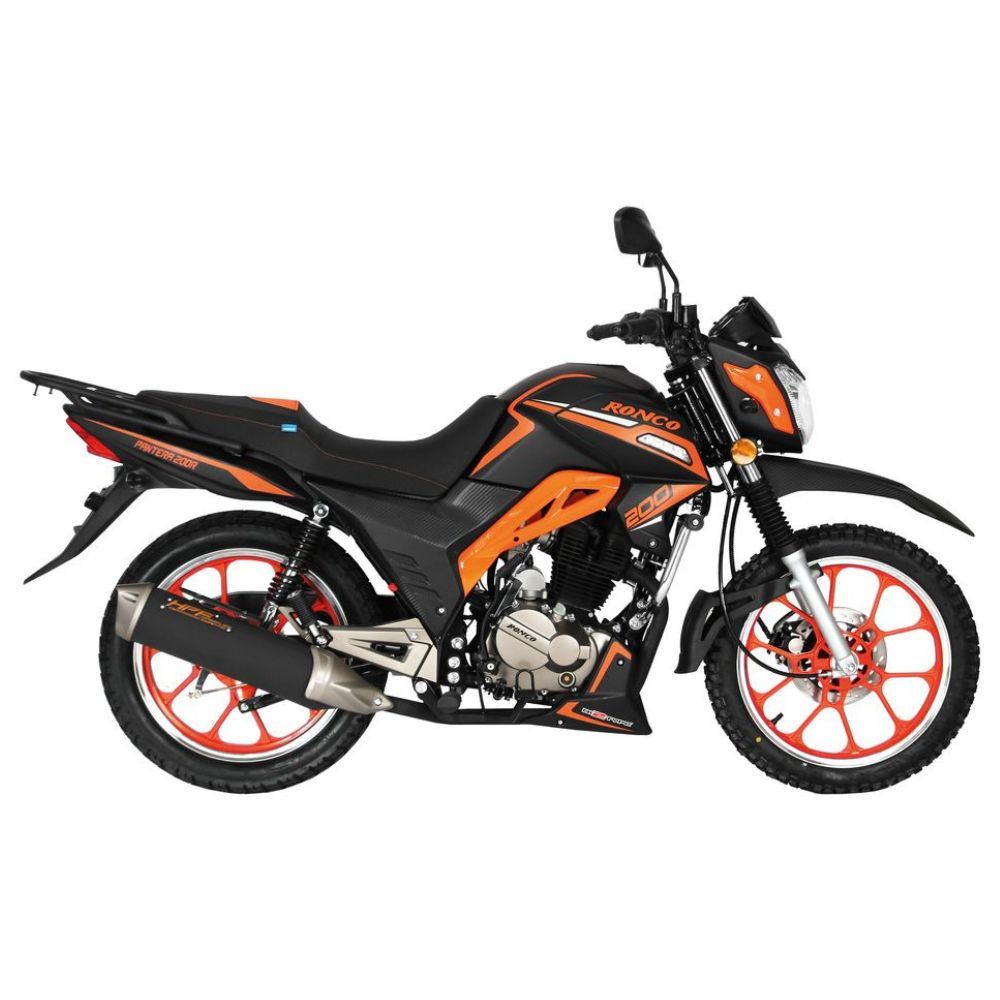 MOTOCICLETA RONCO PANTERA 200R ANARANJADO