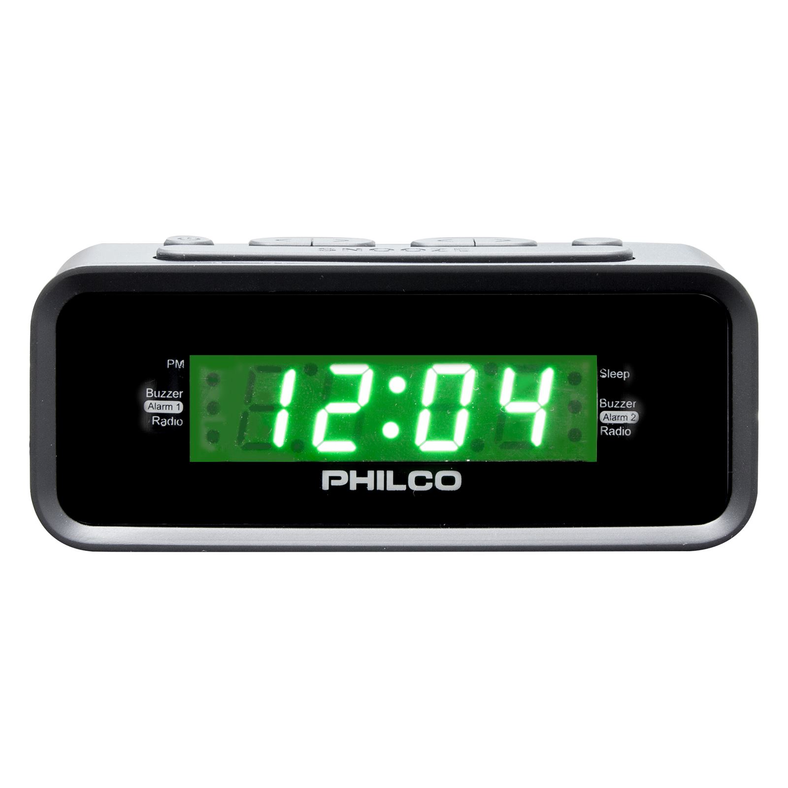 Radio Reloj Despertador Con Alarma Dual Philco PAR1006/GR - PHILCO