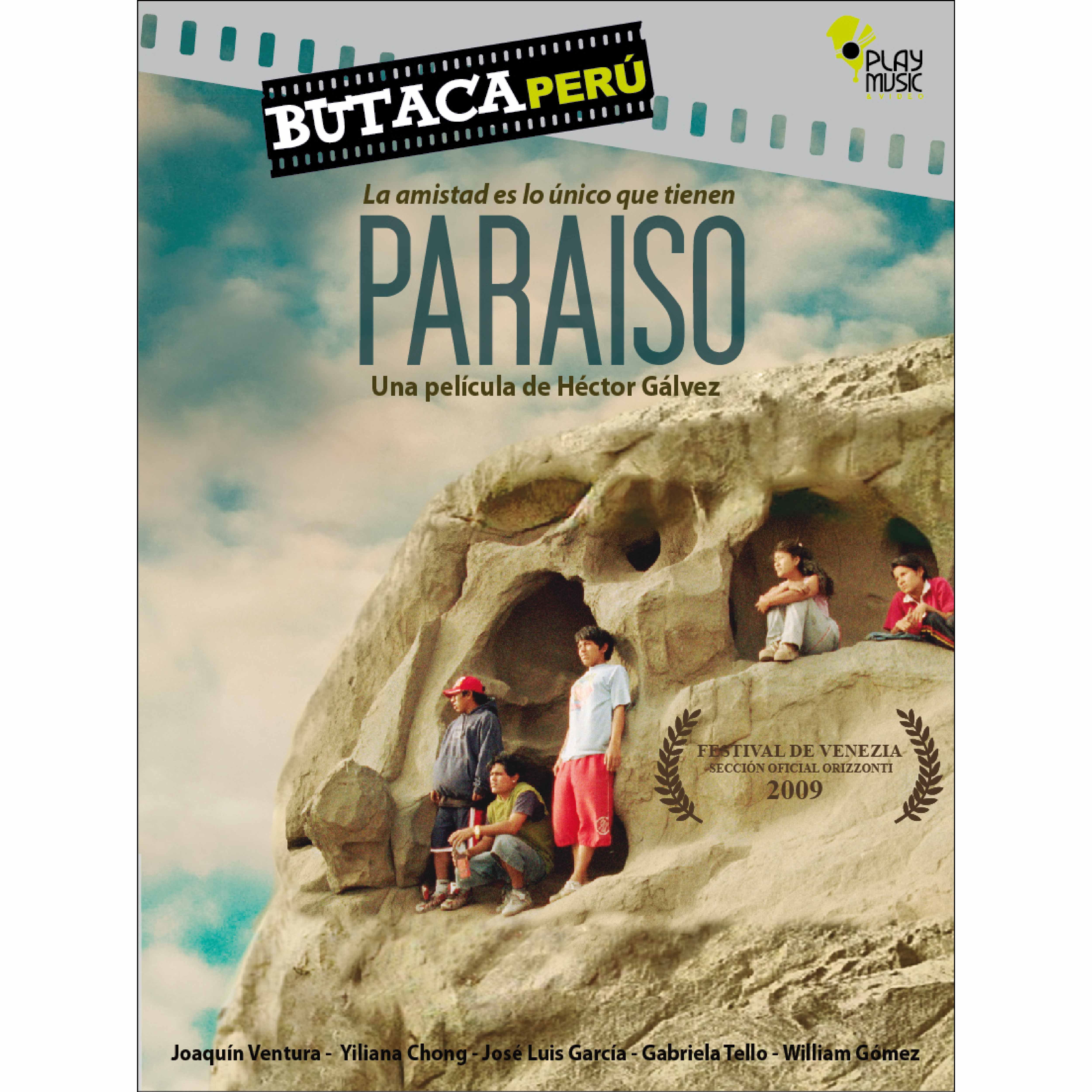 DVD PARAISO PELICULA PERUANA BUTACA PERÚ