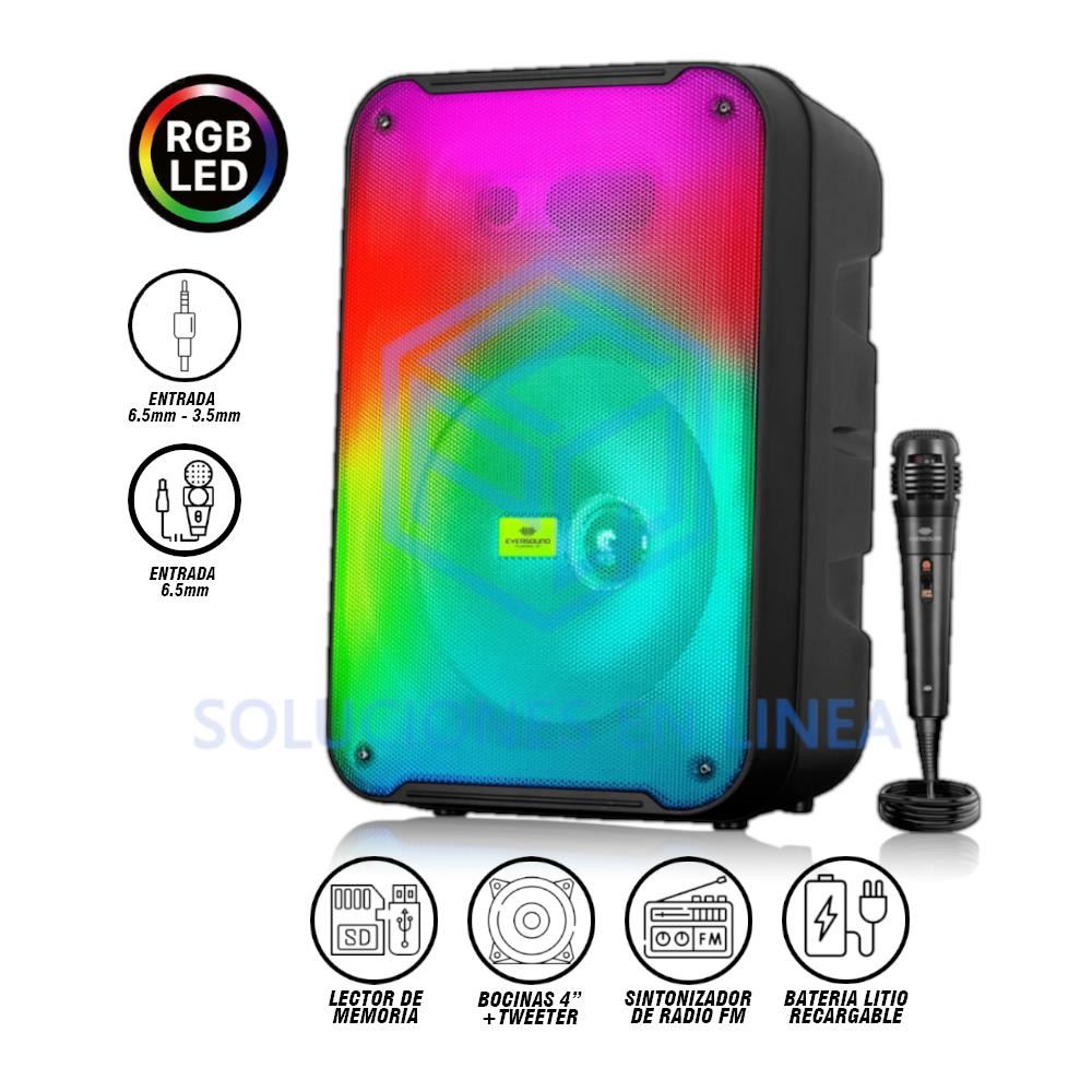 Parlante Eversound EV3001 - Flaming 12