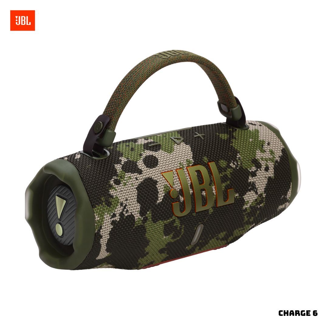 PARLANTE JBL CHARGE 6 PARTYBOOST - CAMUFLADO