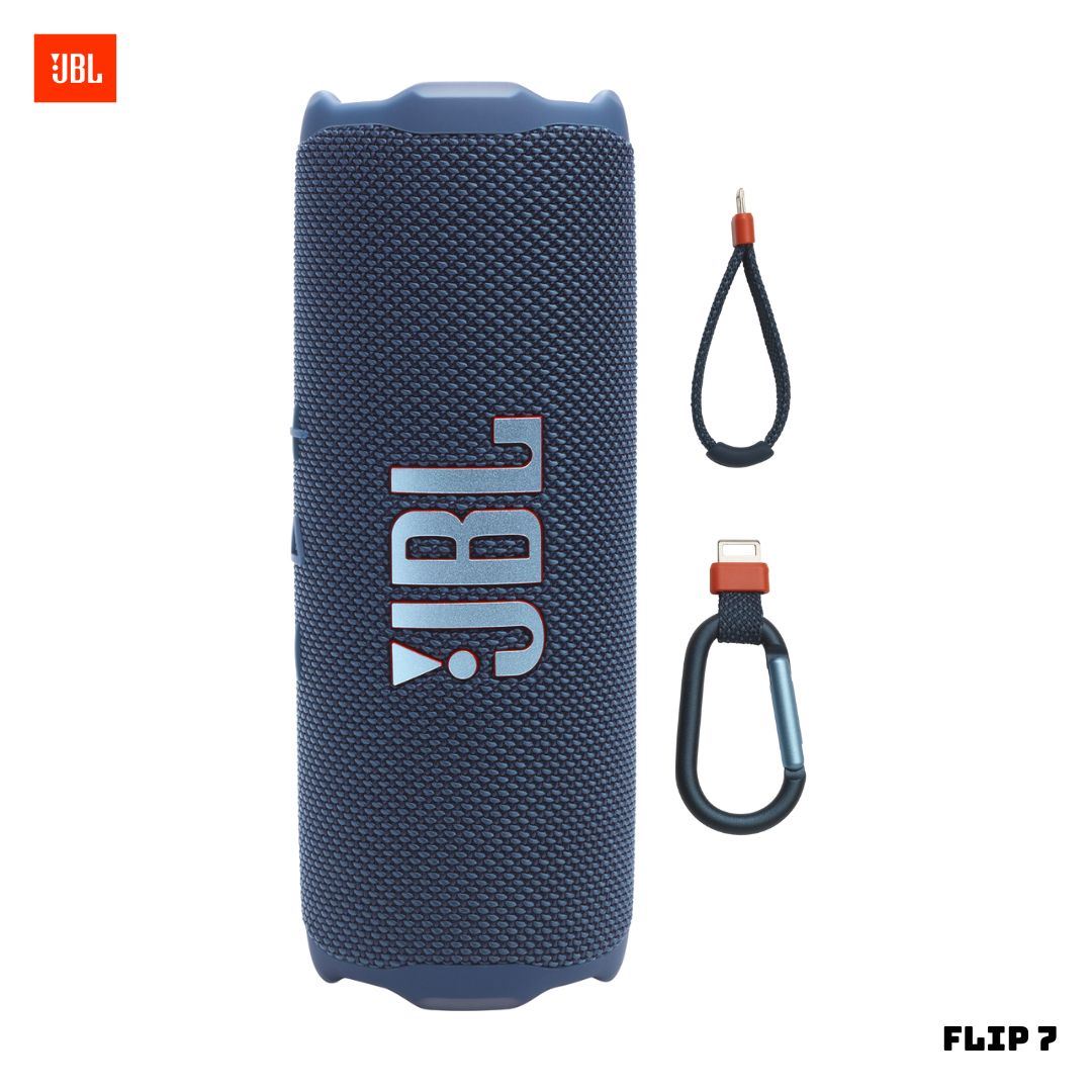 PARLANTE JBL FLIP 7 BLUETOOTH EXTRABASS AZUL