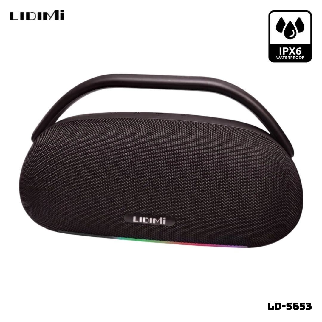 PARLANTE LIDIMI BLUETOOTH 120W NEGRO - LD-S653