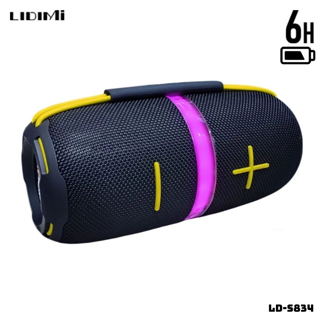 PARLANTE LIDIMI BLUETOOTH 24W NEGRO - LD-S834