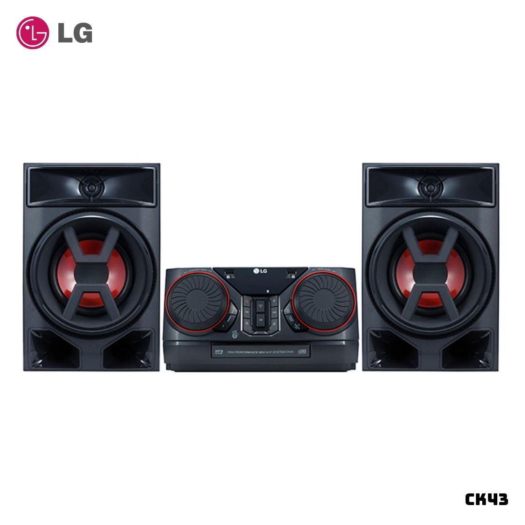PARLANTES LG XBOOM 300W MINI COMPONENTE - CK43
