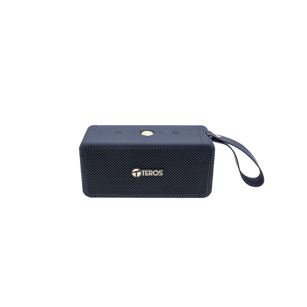 Parlante inalambrico TEROS Legacy 6052 LEG-6052BLK 8W BT 5.3 4000 mAh USB TF Aux Negro