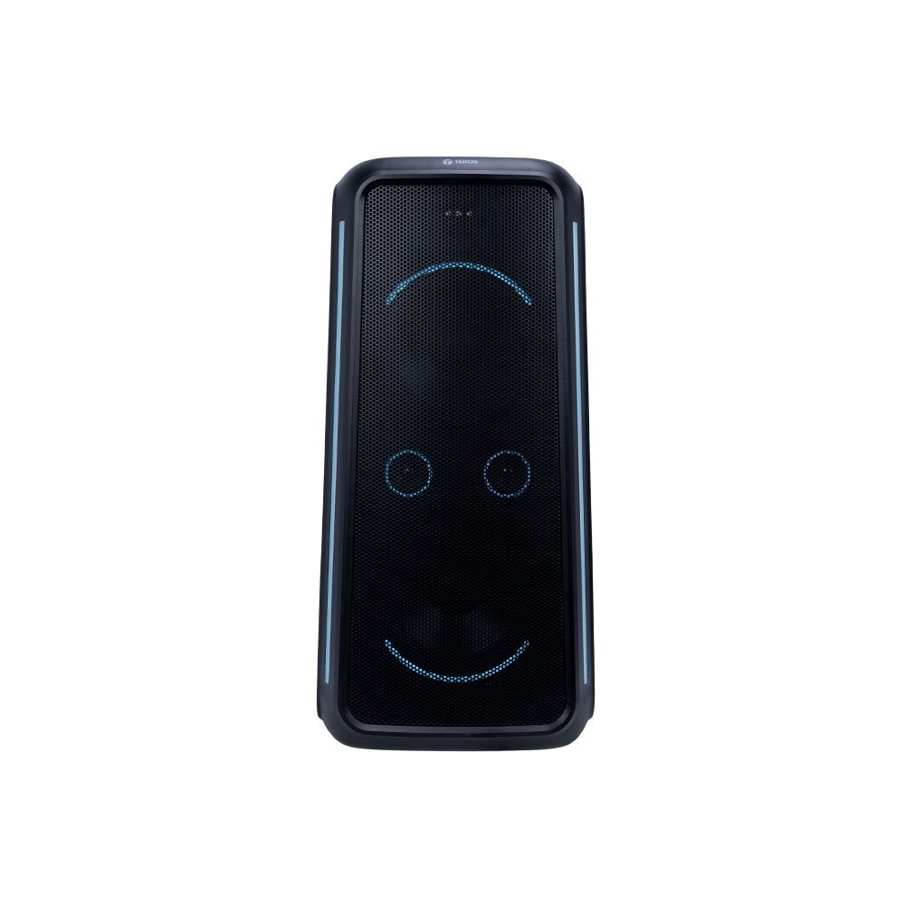 Parlante Inalambrico para Fiestas Teros Vibe 6055 100W BT 7000 mAh USB Microfono