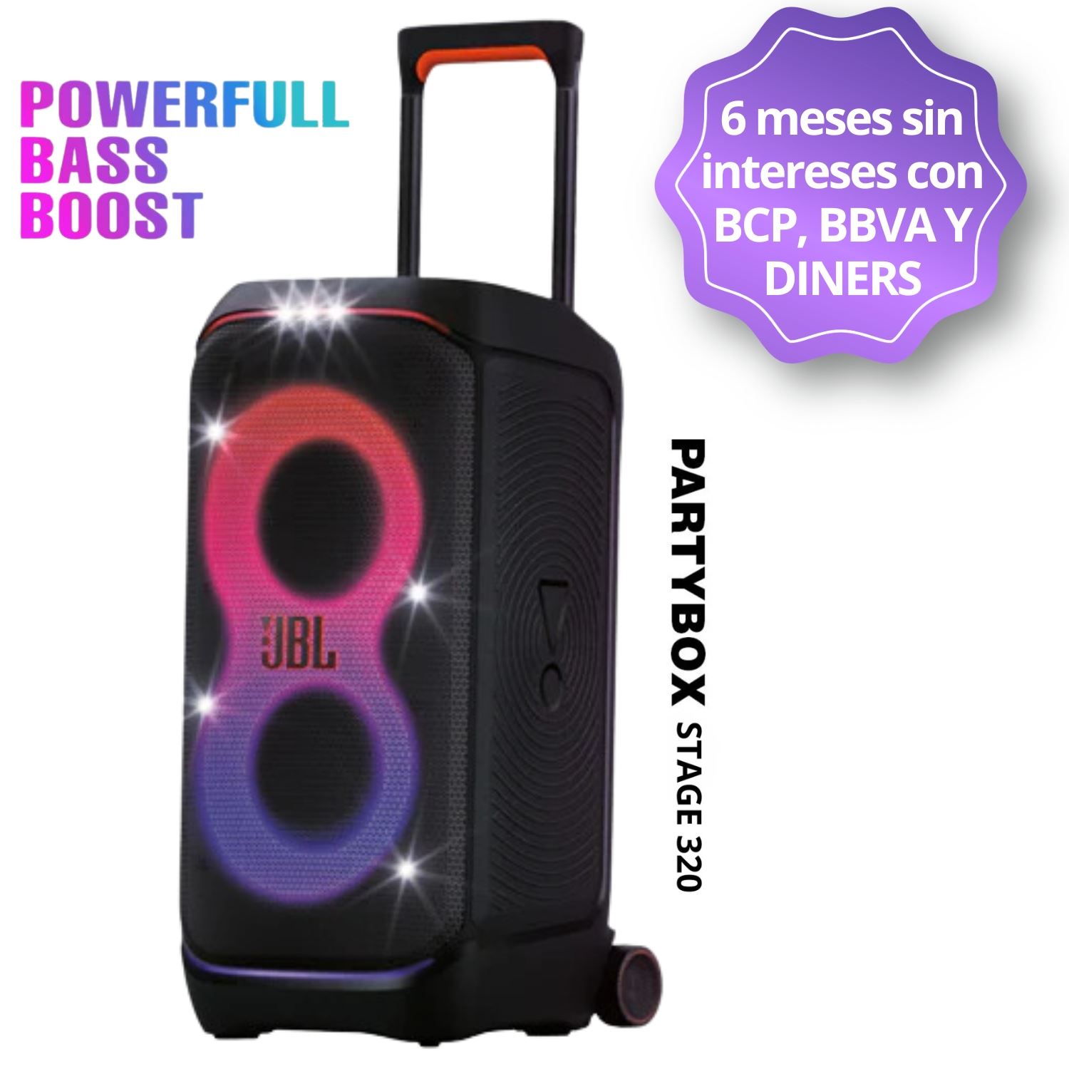 Parlante Bluetooth JBL Partybox Stage 320