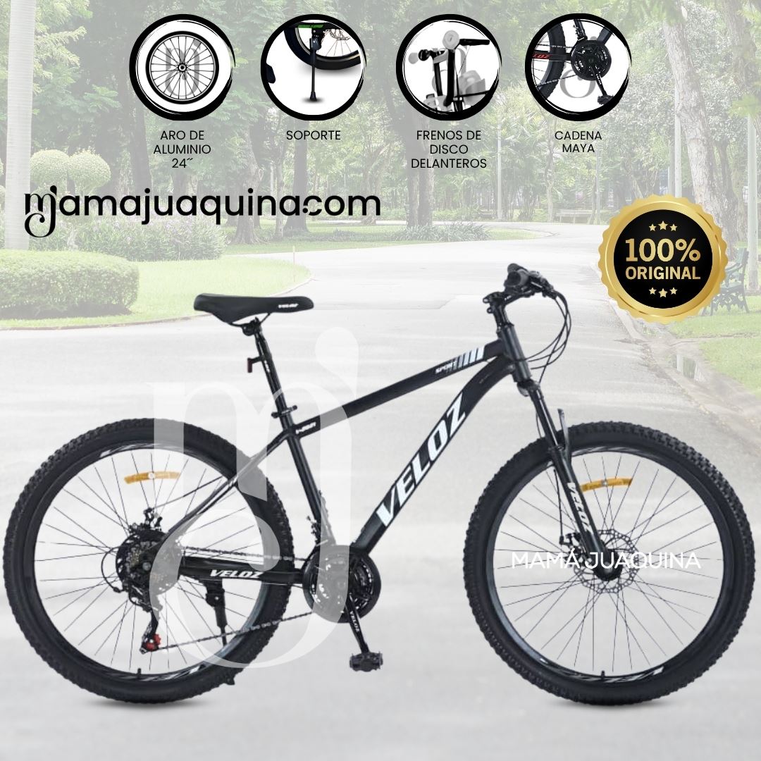 Bicicleta Deportiva Aro 24 «PATHWAY» Edición Limitada Black