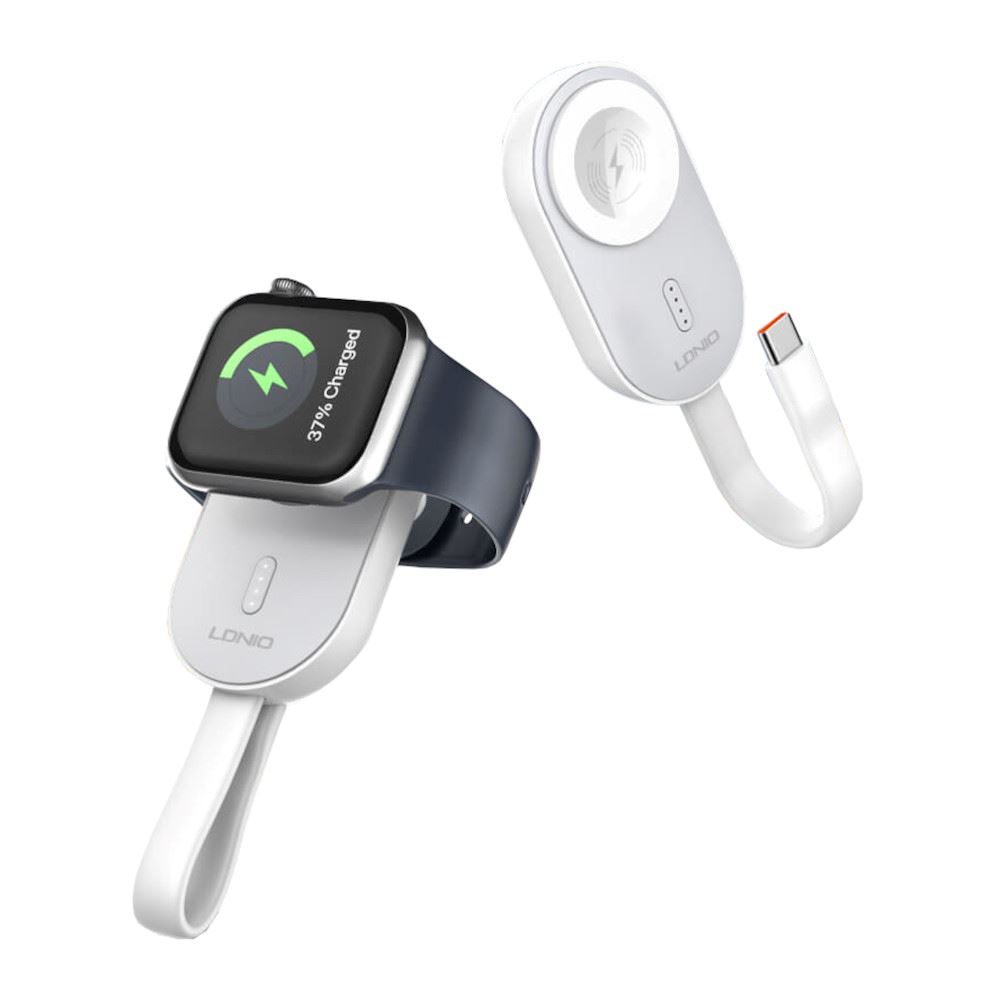 Power Bank para iWatch Ldnio AW005 2 en 1 de 1200 mAh
