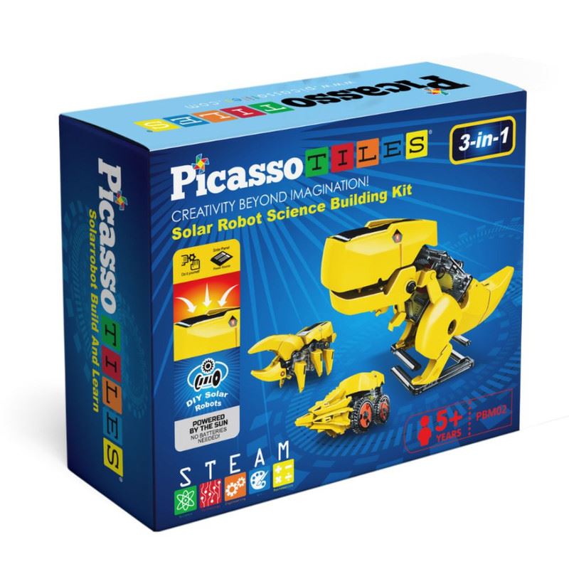 Juguete Educativo 3 en 1 Robot de Dinosaurio con Energia  Solar