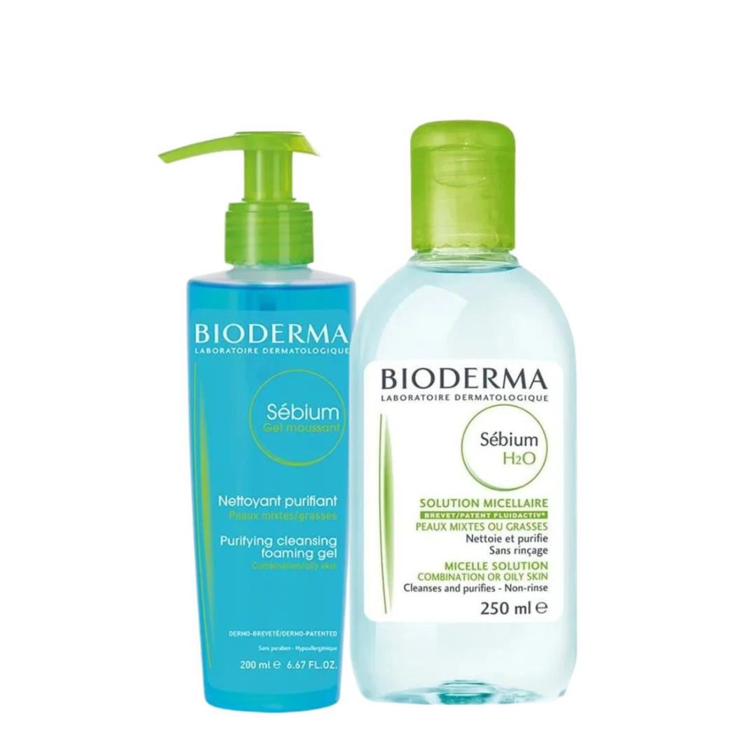 Duo Sebium limpieza e hidratación protección para el verano
