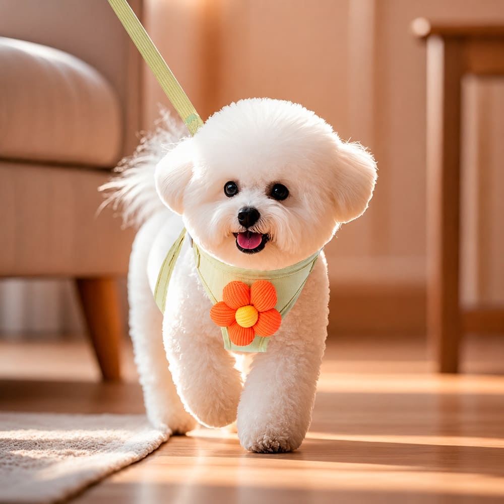 Pack De 6 Arneses Con Diseño De Flor Para Perro Y Gato Talla Xl