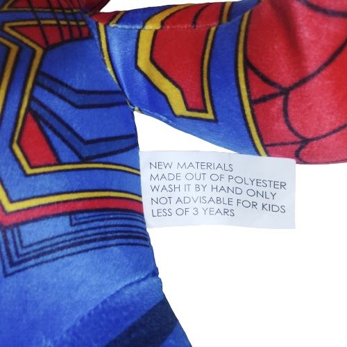 Peluche hipoalergenico Spiderman Traje Avanzado 38cm - Promart