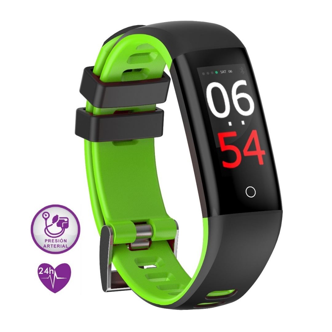 SMARTBAND LEOTEC FASHION HEALTH GREEN
