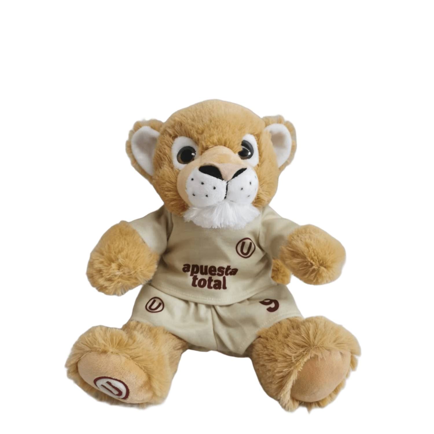 Peluche León Garrita Crema - Universitario