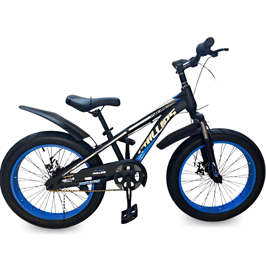 Bicicleta Deportiva Aro 16 «PHILLIPS» Llantas Anchas Blue