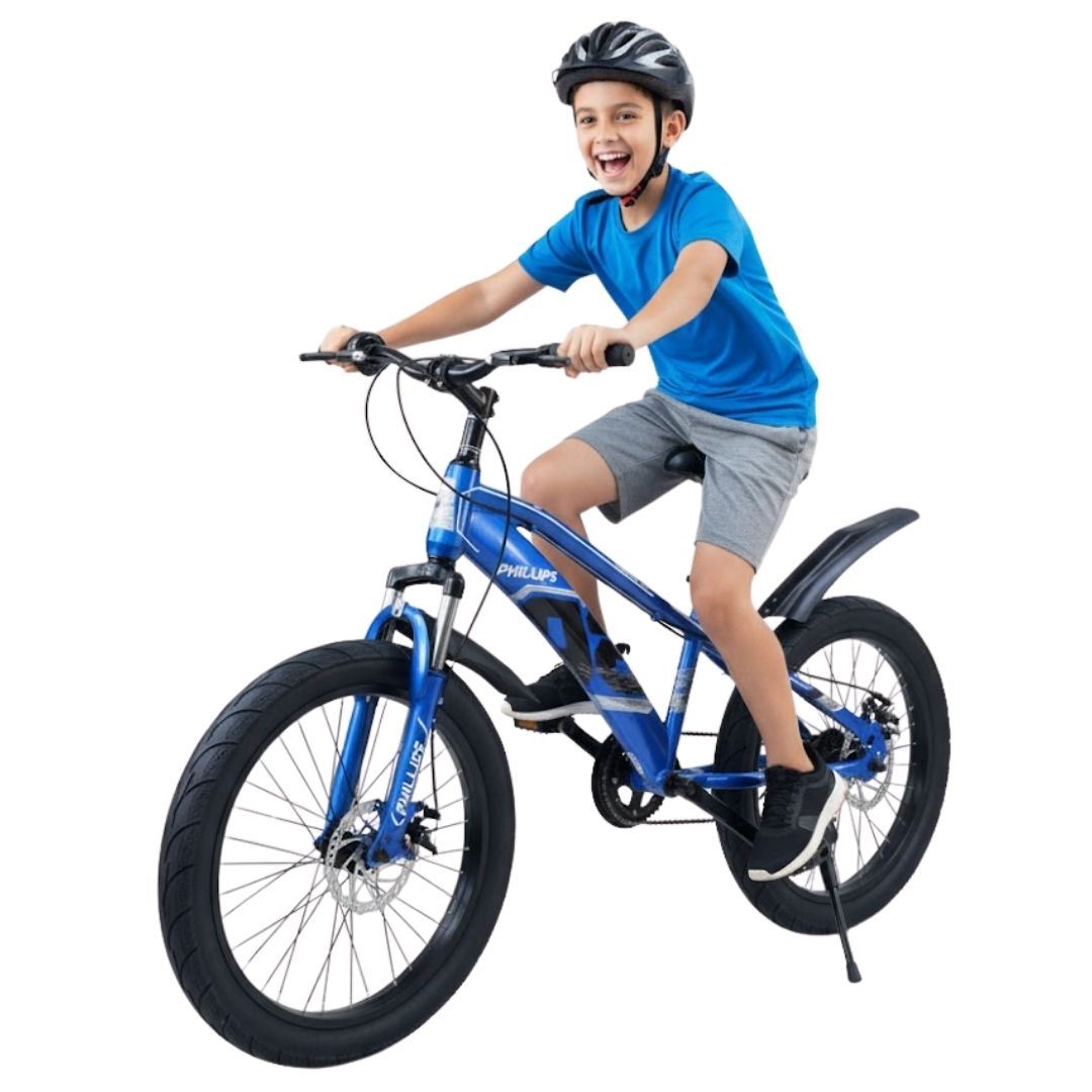 Bicicleta Deportiva Aro 20 «RACER X» para Niños Blue