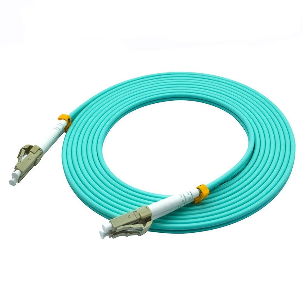 Cable patch cord de fibra optica OM3 3.0mm SC-SC 50dB 9/125 5 Metros  GENERICO