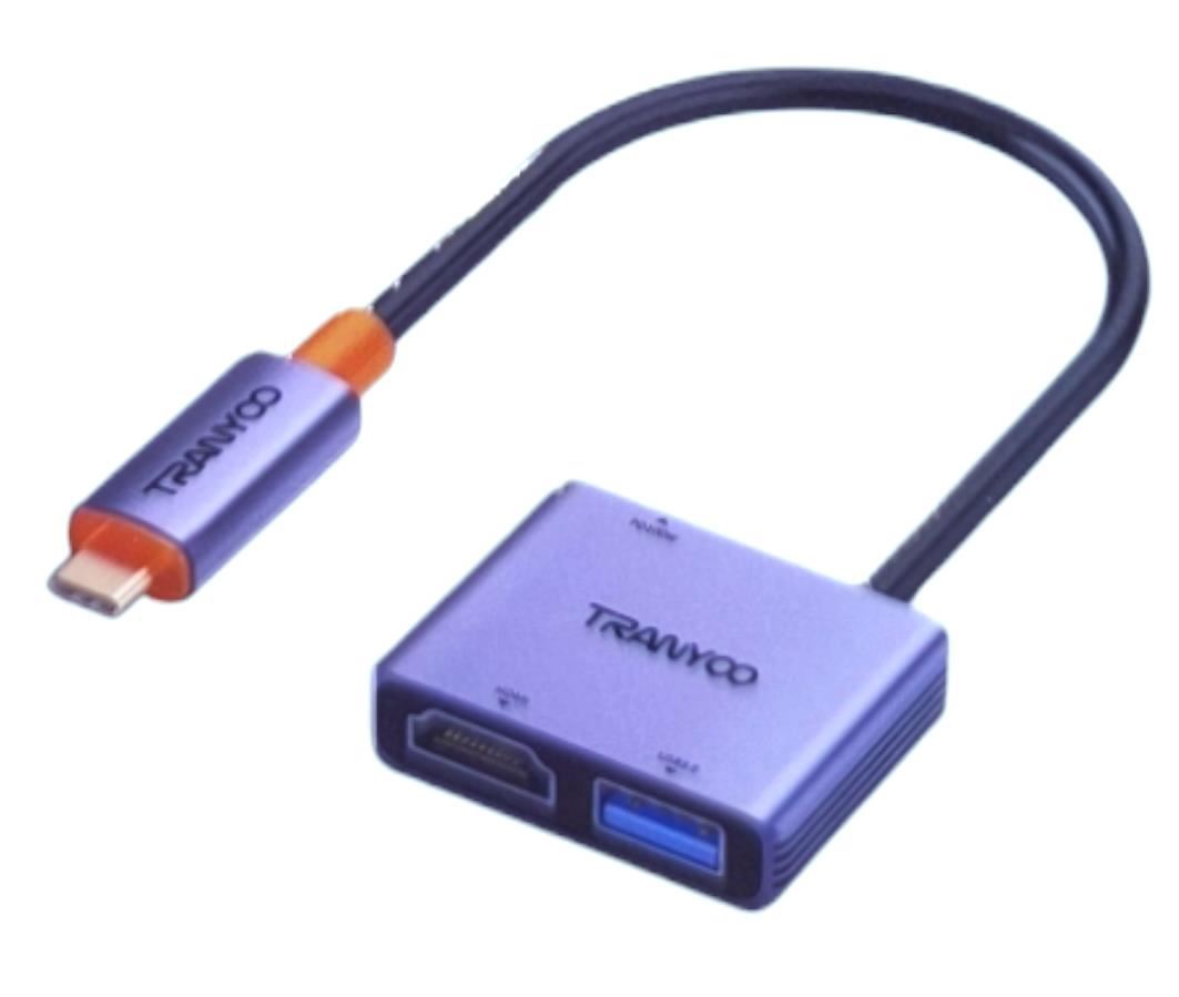 ADAPTADOR TIPO C 3 EN 1: HDMI + USB3.0 + TIPO C