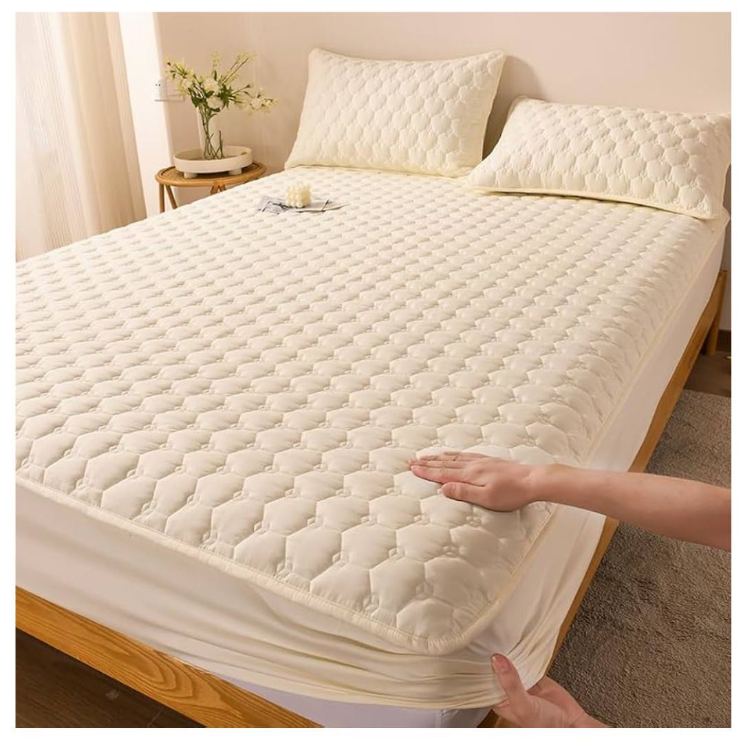 Funda Protector De Colchón Impermeable Antifluidos 2 Plazas