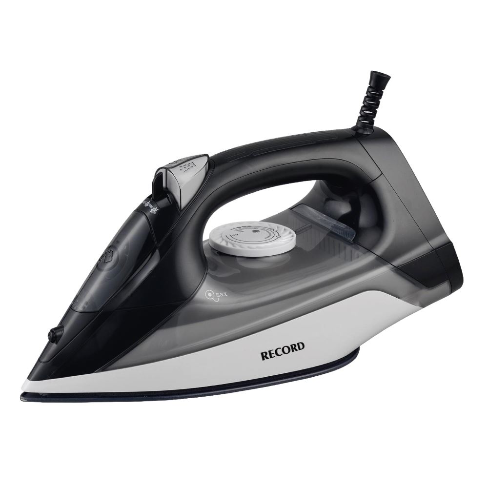 Plancha a Vapor Record 2000W con Base Cerámica