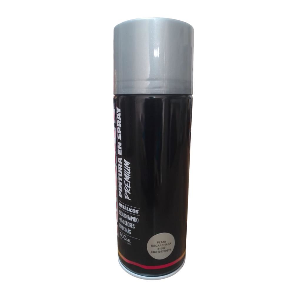 Pintura Spray Knauf Color Plata Escarchada #1580 - Plata