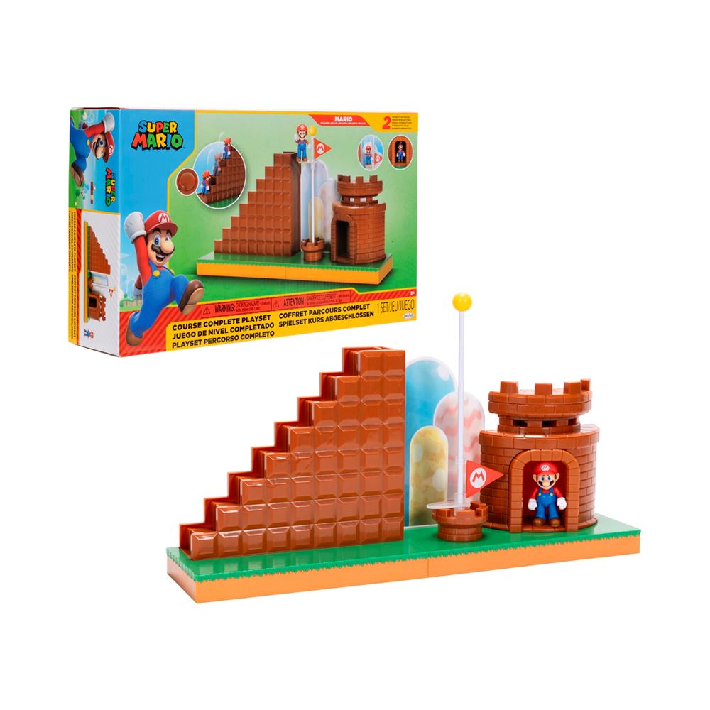 PlaySet Super Mario Nintendo Figura Interactiva Castillo
