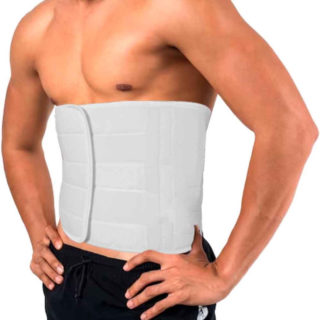 Faja Algodón Con Drill Unisex Post Operatoria Quirúrgica