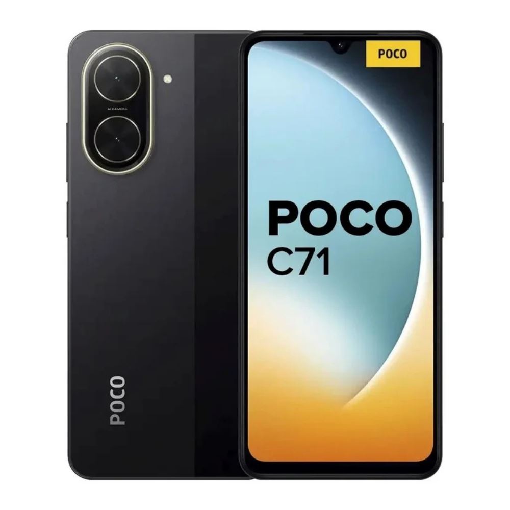 CELULAR POCO C71 4GB +128GB NEGRO