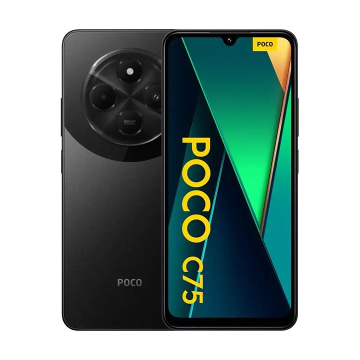 CELULAR XIAOMI POCO C75 6GB 128GB NEGRO