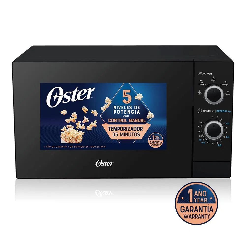 HORNO MICROONDAS OSTER POGM3702 DE 20 L.