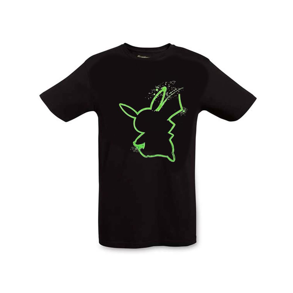 Pokemon Center Polo Pincelada Pikachu Mujer Talla L