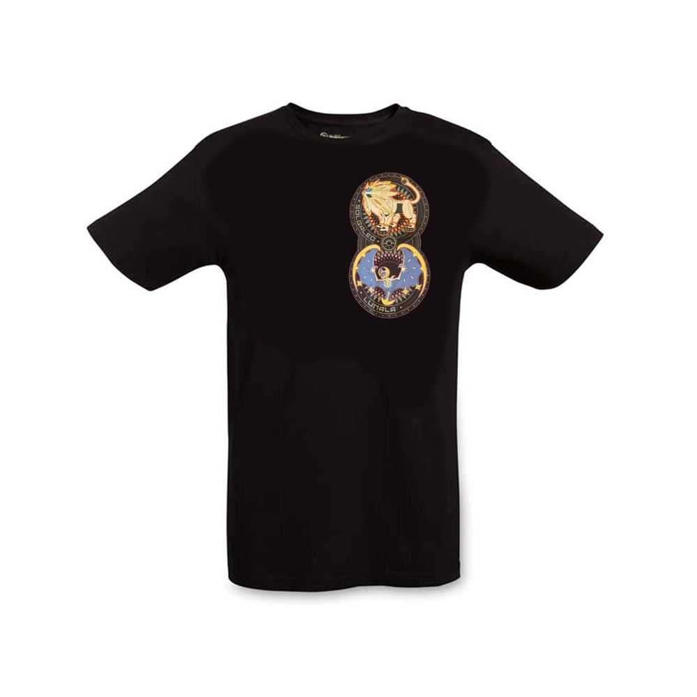 Pokemon Center Polo Solgaleo Lunala Adulto Talla L