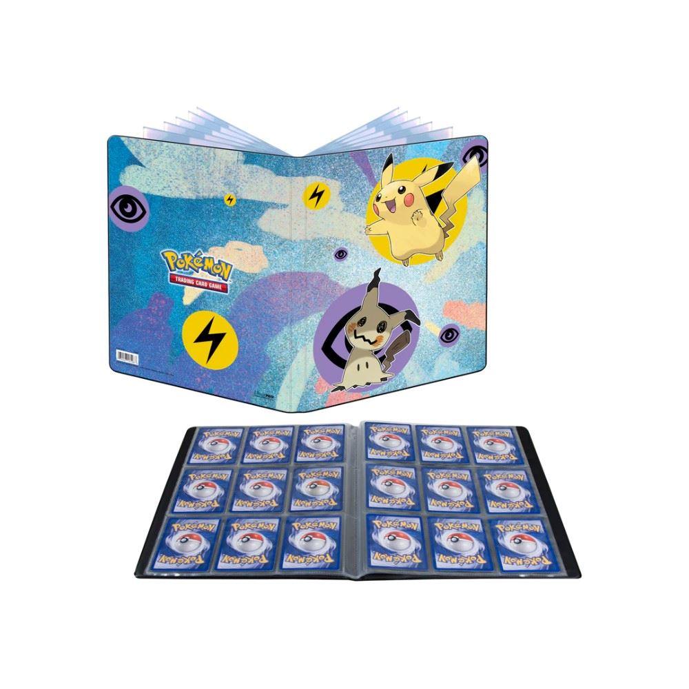 Pokemon Folder Cartas 9 Bolsillos Ultra Pro Pikachu Mimikyu