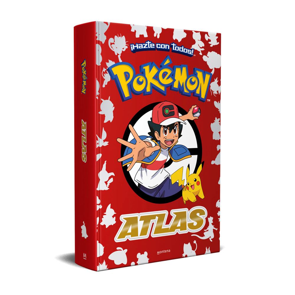 Pokemon Libro Atlas Montena en Español