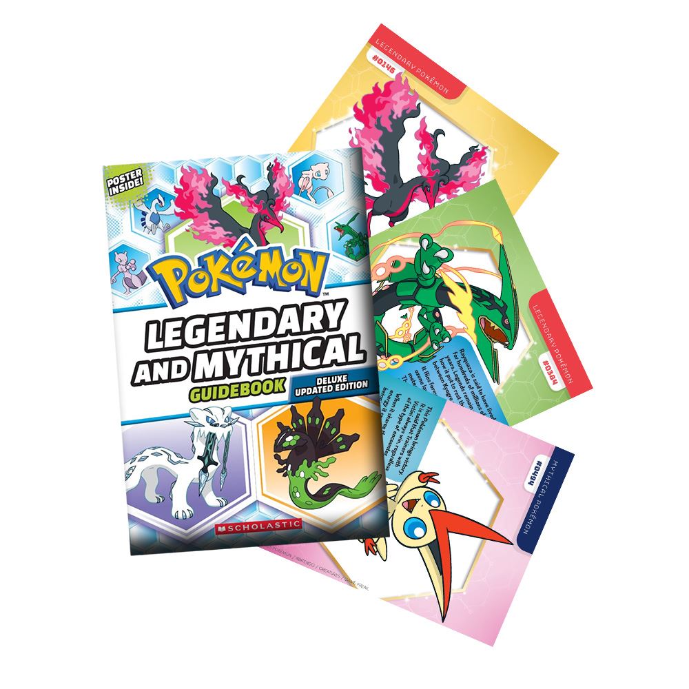 Pokemon Libro Guia Legendarios y Miticos Deluxe Ingles