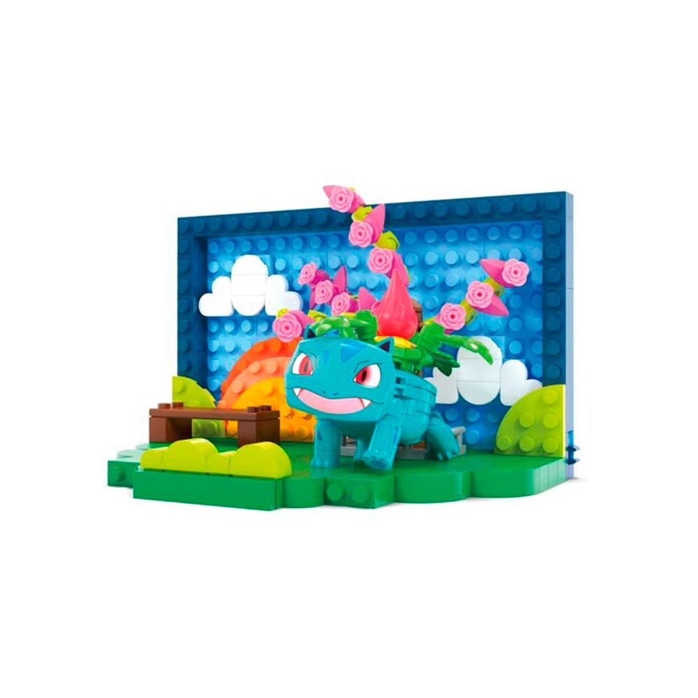 Pokemon MEGA Park Scene Building Toy Kits Ivysaur
