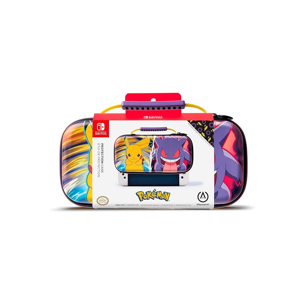Pokemon Pikachu Gengar Funda PowerA Nintendo Switch