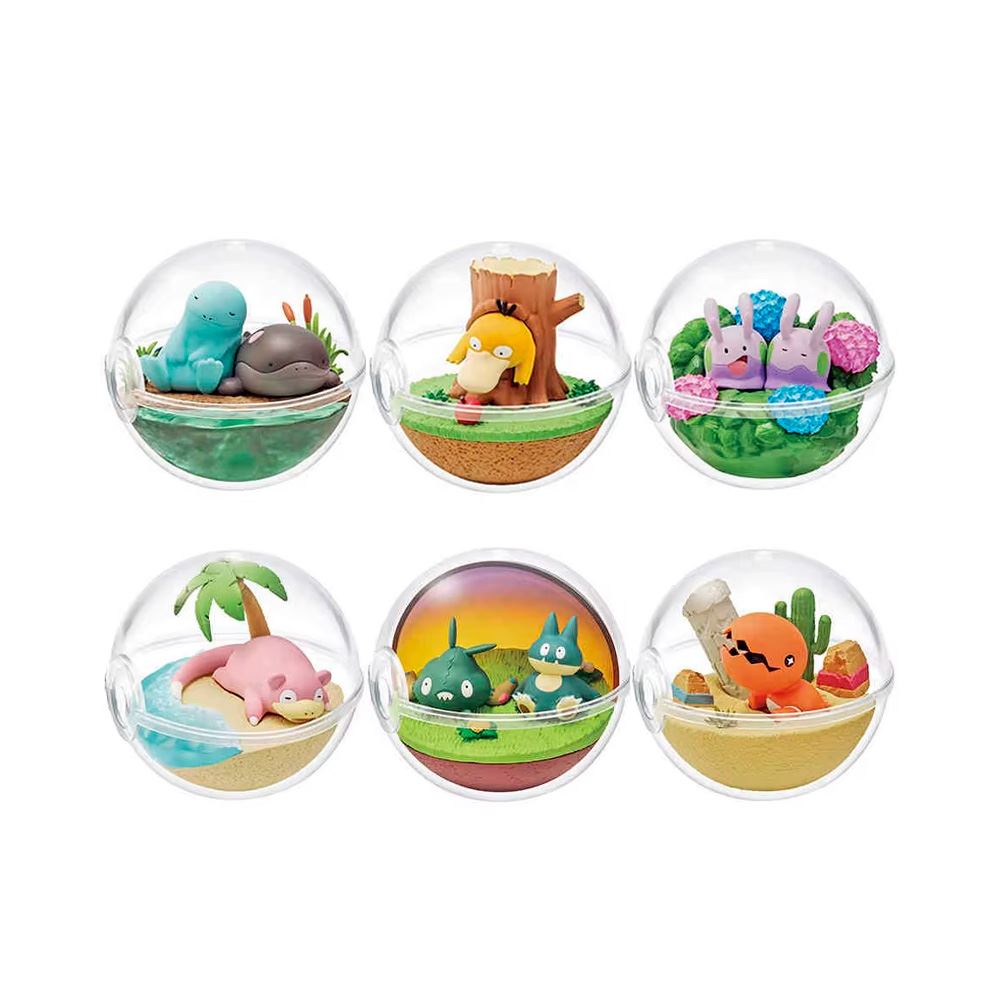 Pokemon Re Ment Terrarium Relaxing Moments