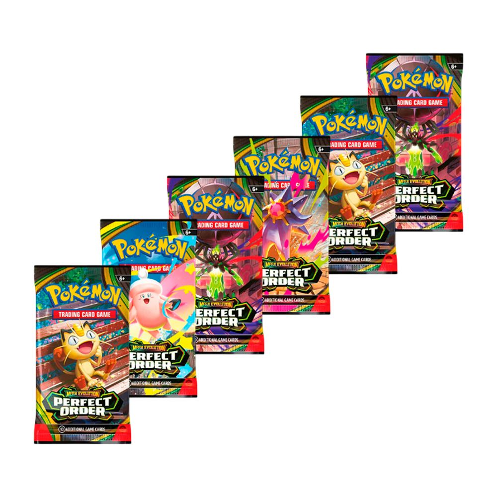 Pokemon TCG Perfect Order Pack de 6 Sobres Ingles