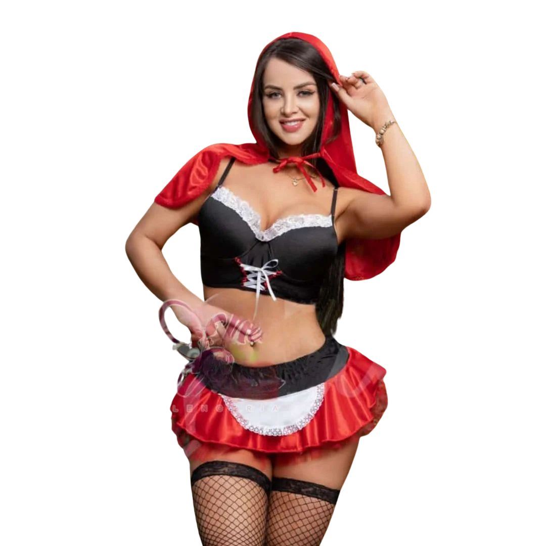 Disfraz Sexy De Caperucita
