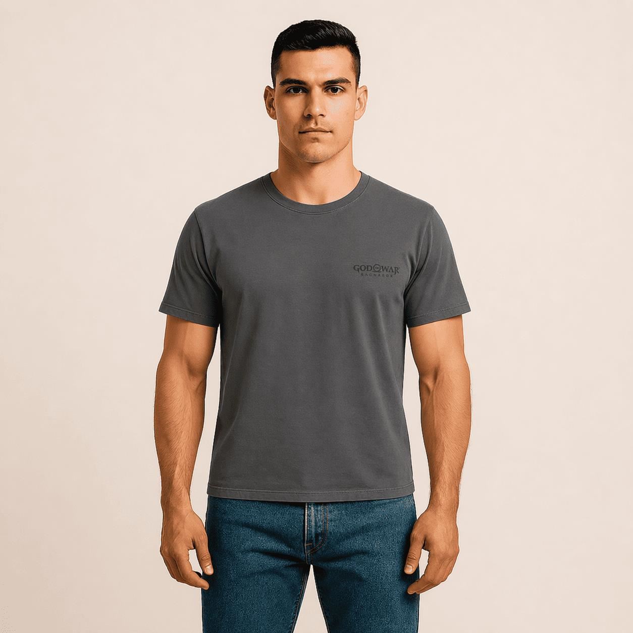 Polo Oficial PlayStation Gow Plomo L